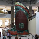 Genghis Khan Statue Boot
