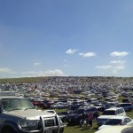 Sea of cars