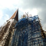 Cathedral under construction