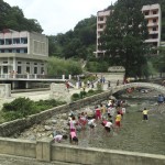 Myohyangsan Children in River