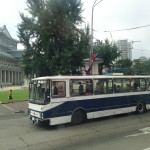 Bus in Pyongyang