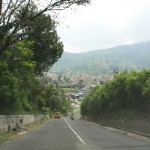 Bandung at the bottom of the mountain