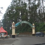 Entrance to the park