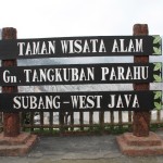 Tangkuban Perahu Sign