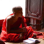 Monk Contemplating