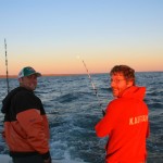 Cape Cod Sunset Fishing