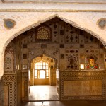 Amer Fort Sheesh Mahal Door