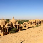 Bada Bagh Jaisalmer From Top