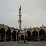 Istanbul Blue Mosque Courtyard