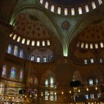 Istanbul Blue Mosque Inside