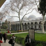 Istanbul Topkitpa Palace Courtyard