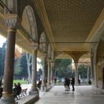 Istanbul Topkitpa Palace Entry area