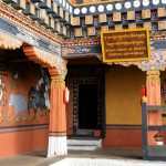 Paro Dzong Court Bhutan