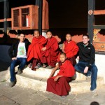 Paro Dzong Monks David Bill Bhutan