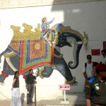 City Palace Udaipur Elephant Art