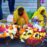Jagdish Temple Udaipur Flower Sellers