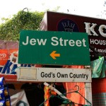 Jew Street Sign Kochi