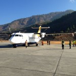 Boarding in Paro, Bhutan