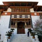 Punakha Dzong Entrance Bhutan