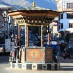Thimphu Traffic Cop Bhutan