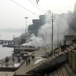 The last burning ghat