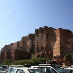 Mehrangarh Fort from Parking
