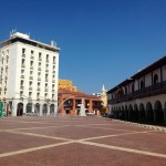 Square in Cartagena