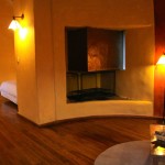 Colca Lodge Room 3 Fireplace