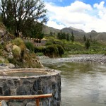 Colca Lodge Thermal baths river