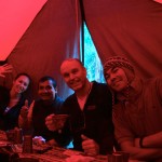 Lunch in the tent