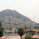 Lima on mountainside
