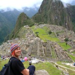 Machu Picchu David Down View