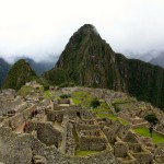 Machu Picchu Down View Huayna Picchu
