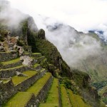 Machu Picchu Terraces side