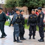 Plaza de Armas Cusco Police