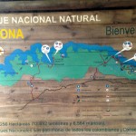 Tayrona National Park Sign