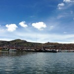 Uros Floating Islands Puno Port View