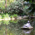 Algiers Le Jardin d'Essai du Hamma Water Statue