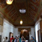 Bahia Palace with Tourists