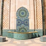 Hassan II Mosque Fountain