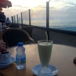 La Corniche Cafe Avocado drink