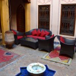 La Maison Arabe Courtyard