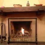 Las Casitas del Colca Room Fireplace