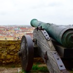 Lisbon Castelo de St Jorge Cannon View