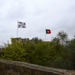 Lisbon Castelo de St Jorge Flags