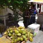 St Johns Coconut Vendor