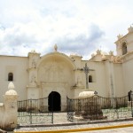 Yanque's white church