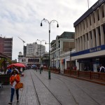 Iquique Baquedano Street Tram Tracks