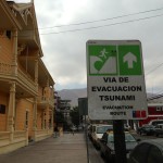 Iquique Baquedano Street Tsunami Evacuation Route