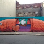 Montevideo Street Graffiti Fish